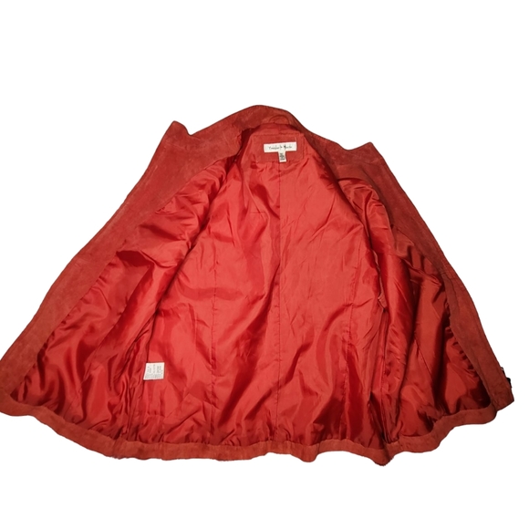 YVONNE LE MARIE red rabbit fur vest - Picture 3 of 3